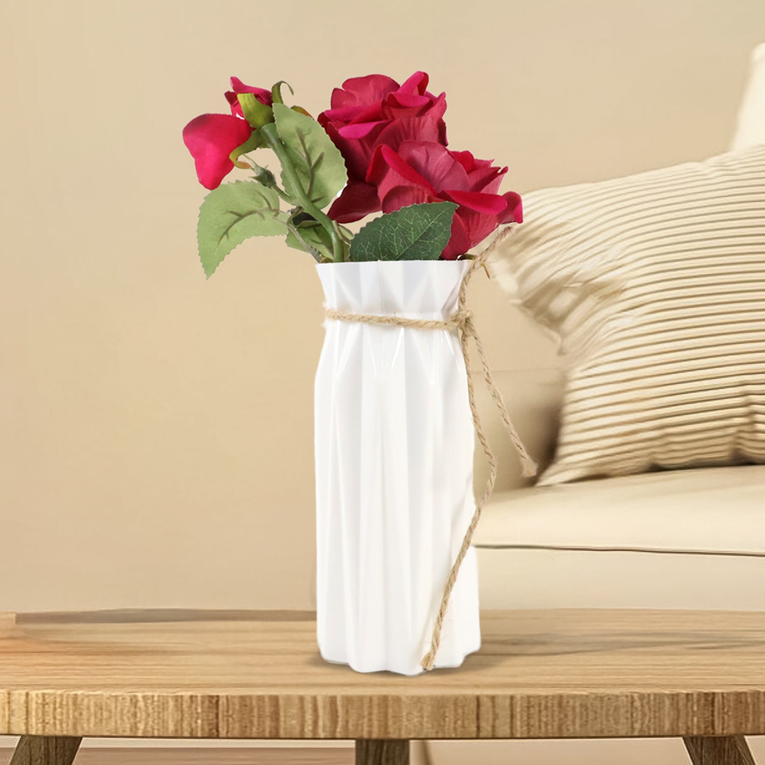 Plastic Vase / Pot - Elegant Design-Ideal Gift for Friends and Family (1 Pc) Plastic Vase / Pot - Elegant Design-Ideal Gift for Friends and Family (1 Pc)